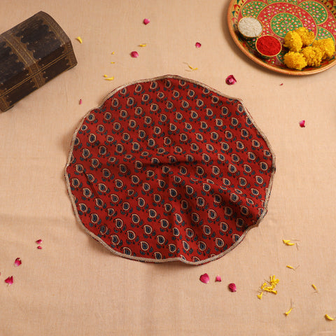 Handcrafted Lace Work Pooja Thali Cover 39