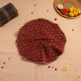 Handcrafted Lace Work Pooja Thali Cover 39