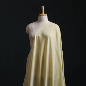 Handloom Thread Buti Mercerised Cotton Chanderi Fabric 02