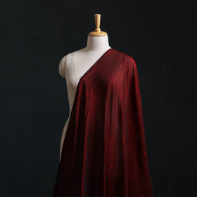Handloom Thread Buti Mercerised Cotton Chanderi Fabric 03