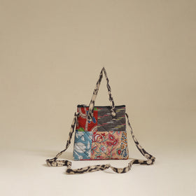 Handmade Quilted Patchwork Sling Bag 13