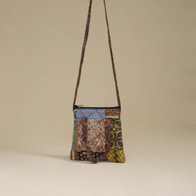 Handmade Quilted Patchwork Sling Bag 14