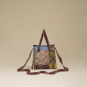 Handmade Quilted Patchwork Sling Bag 14