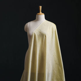 Handloom Thread Buti Mercerised Cotton Chanderi Fabric 10