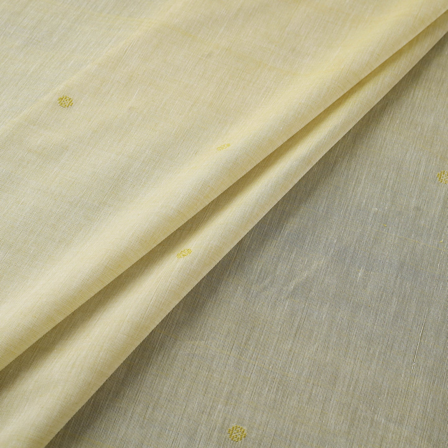 Handloom Thread Buti Mercerised Cotton Chanderi Fabric 10