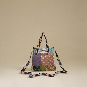 Handmade Quilted Patchwork Sling Bag 16