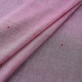 Handloom Thread Buti Mercerised Cotton Chanderi Fabric 09