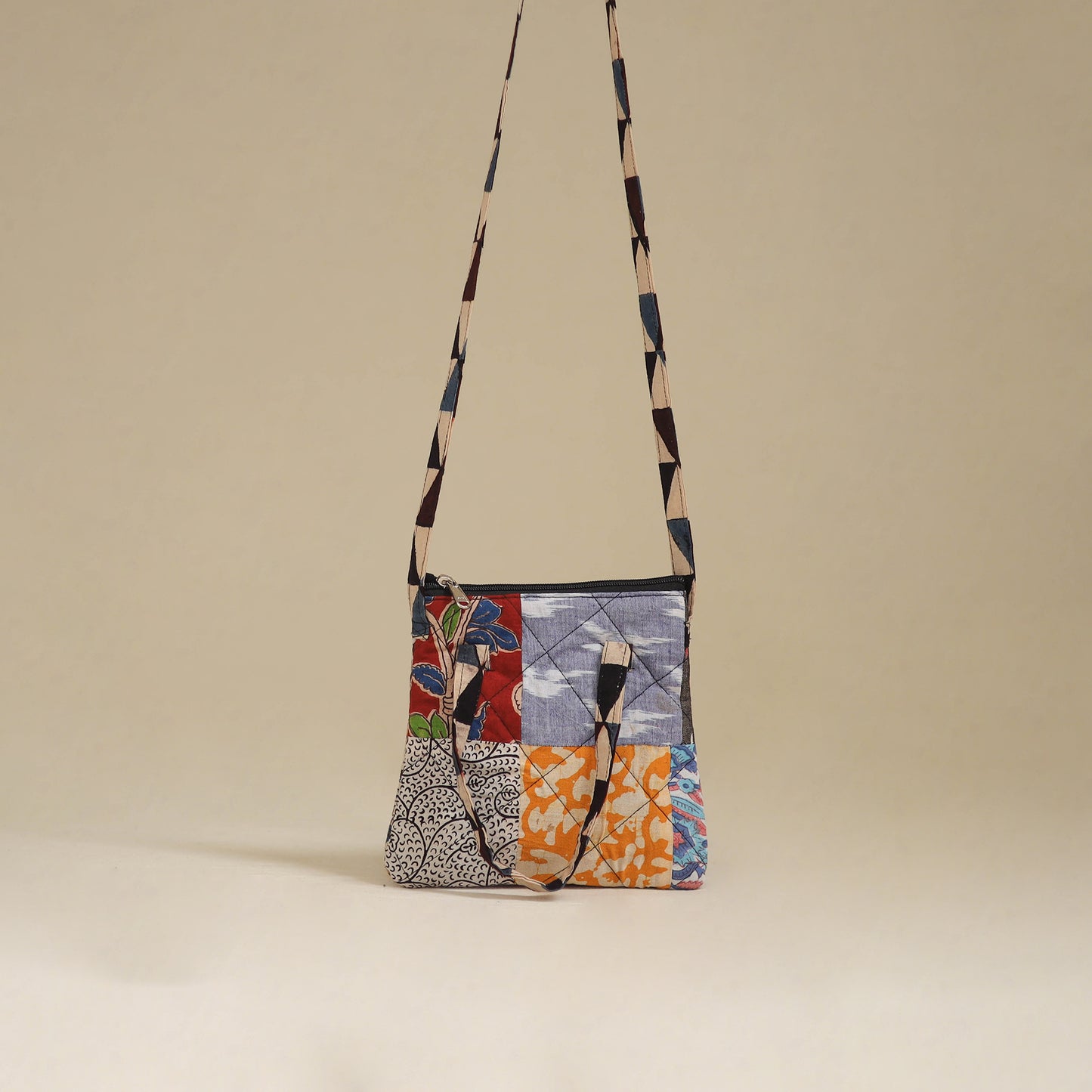 Handmade Quilted Patchwork Sling Bag 18