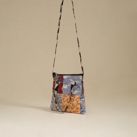 Handmade Quilted Patchwork Sling Bag 18