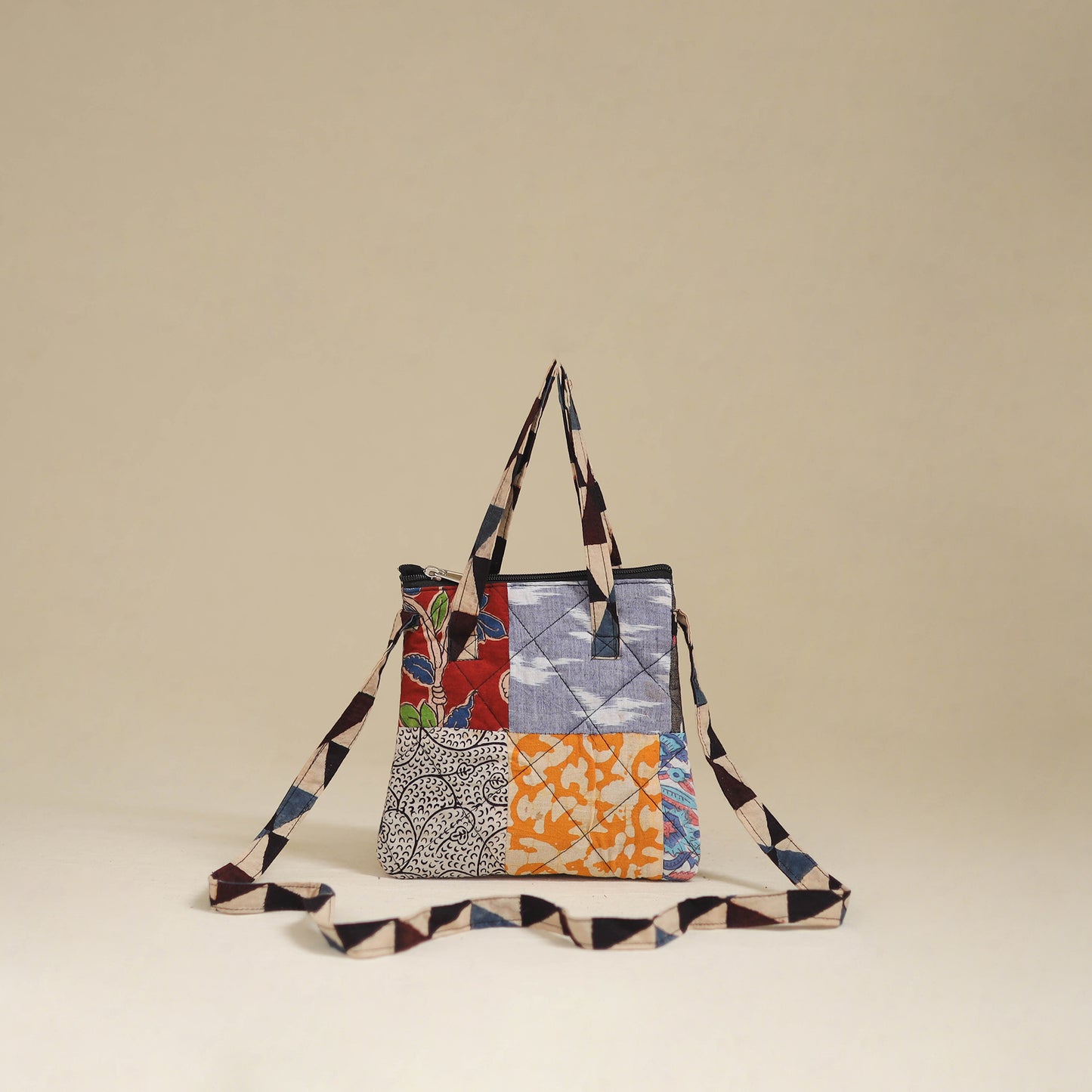 Handmade Quilted Patchwork Sling Bag 18