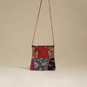 Handmade Quilted Patchwork Sling Bag 19