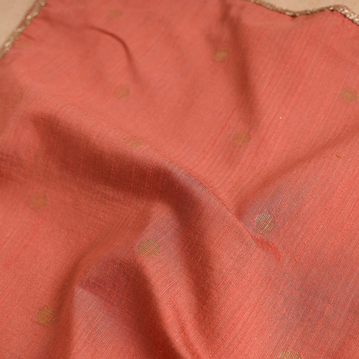 Handcrafted Lace Gota Work Pooja Thali Cover 08