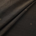Brown - Handloom Thread Buti Mercerised Cotton Chanderi Fabric 05