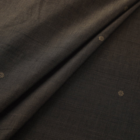Handloom Thread Buti Mercerised Cotton Chanderi Fabric 05