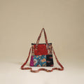 Handmade Quilted Patchwork Sling Bag 19