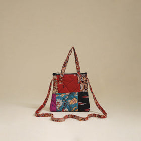 Handmade Quilted Patchwork Sling Bag 19