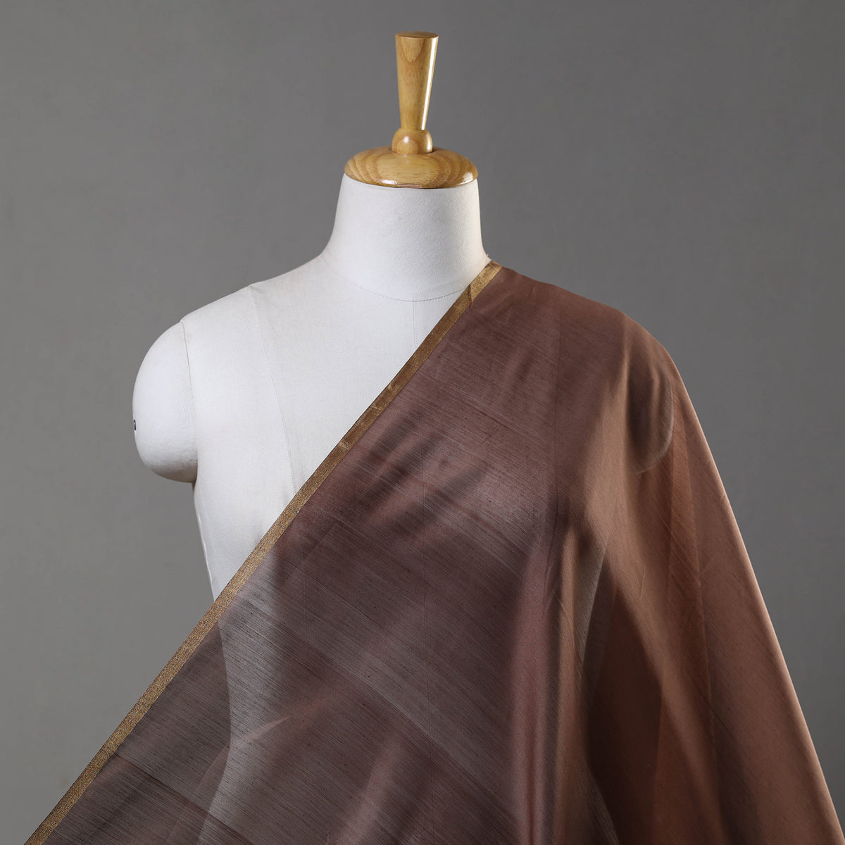 Traditional Chanderi Silk Cotton Handloom Fabric 06