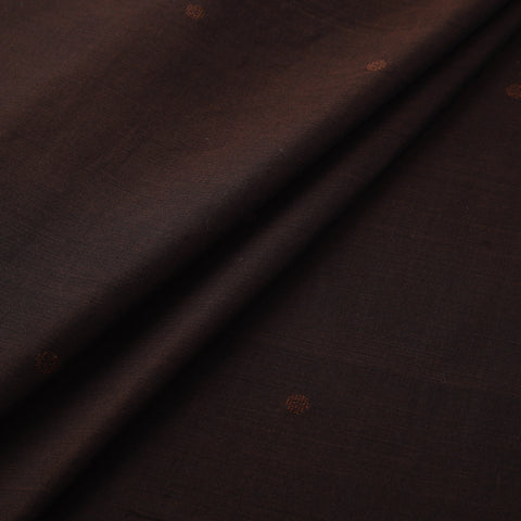 Handloom Thread Buti Mercerised Cotton Chanderi Fabric 04