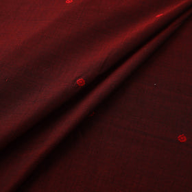 Handloom Thread Buti Mercerised Cotton Chanderi Fabric 03