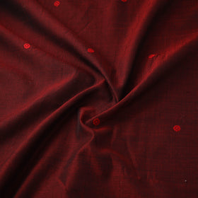 Handloom Thread Buti Mercerised Cotton Chanderi Fabric 03