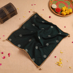 Handcrafted Lace Work Pooja Thali Cover 10