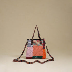 Handmade Quilted Patchwork Sling Bag 22