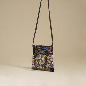 Handmade Quilted Patchwork Sling Bag 23