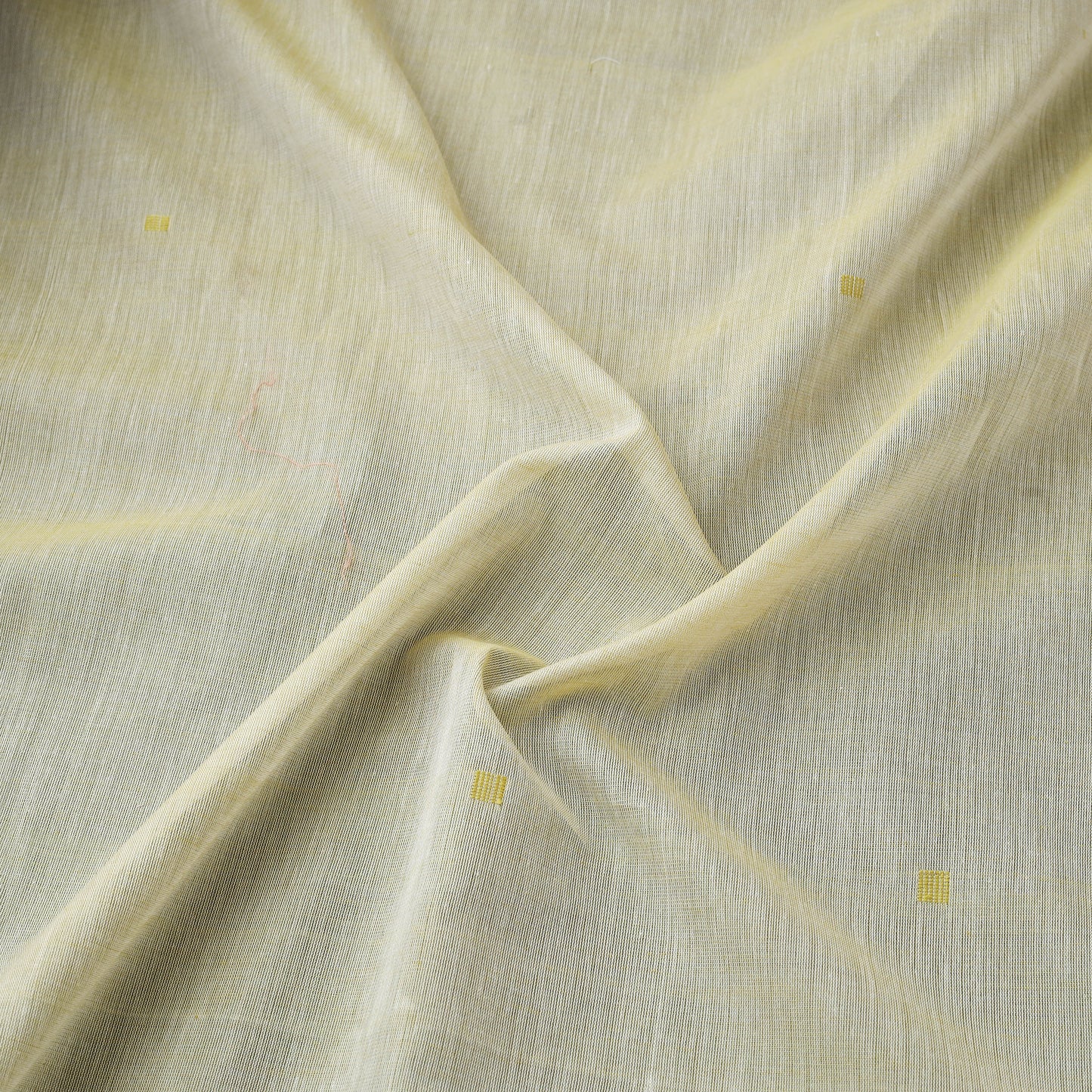 Handloom Thread Buti Mercerised Cotton Chanderi Fabric 01