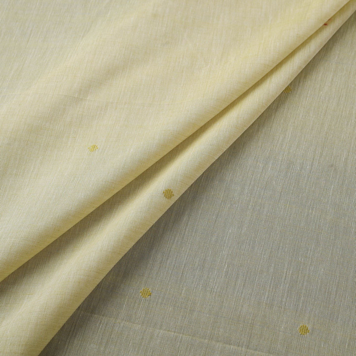 Handloom Thread Buti Mercerised Cotton Chanderi Fabric 02