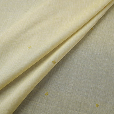 Handloom Thread Buti Mercerised Cotton Chanderi Fabric 02