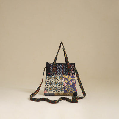 Handmade Quilted Patchwork Sling Bag 23