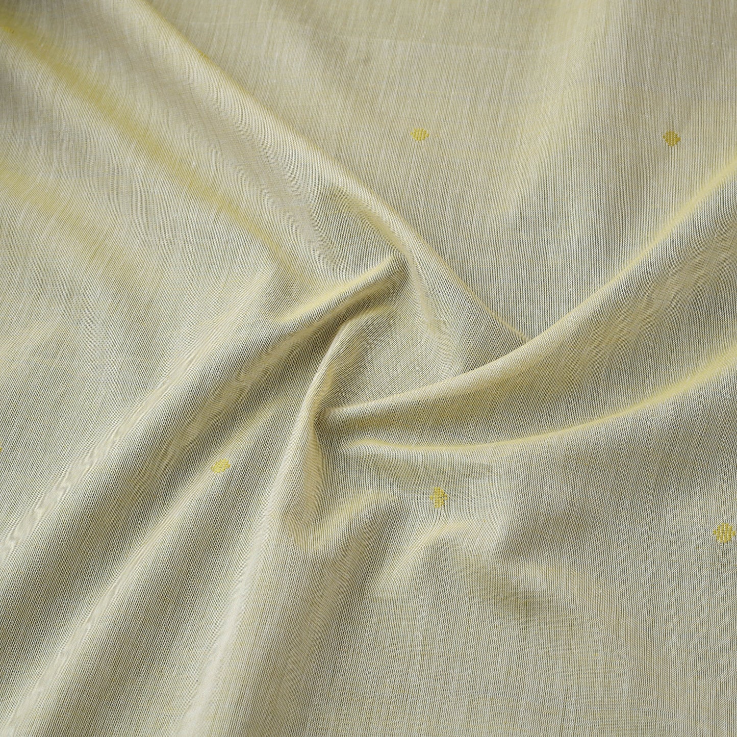 Handloom Thread Buti Mercerised Cotton Chanderi Fabric 02