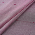 Handloom Thread Buti Mercerised Cotton Chanderi Fabric 06