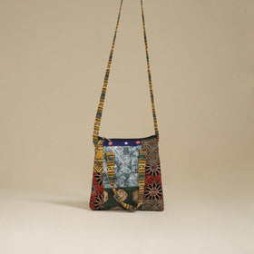Handmade Quilted Patchwork Sling Bag 27