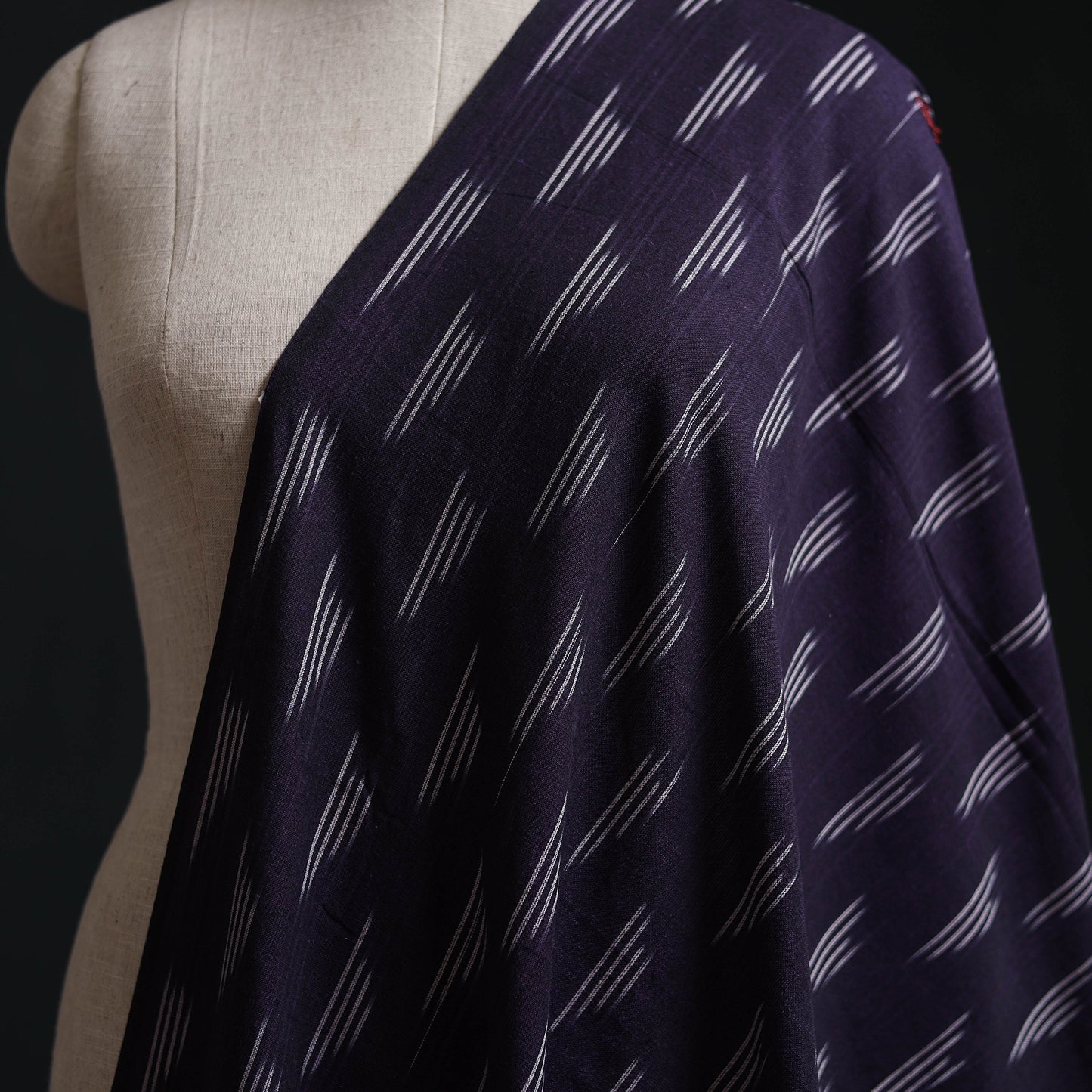 Pochampally Ikat Weave Cotton Fabric 01