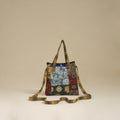 Handmade Quilted Patchwork Sling Bag 27