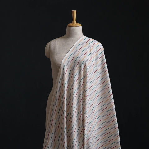 Pochampally Ikat Weave Cotton Fabric 02