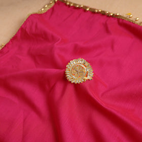 Handcrafted Lace Bead Work Pooja Thali Cover 23