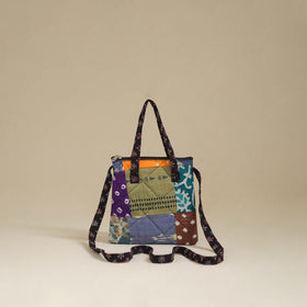 Handmade Quilted Patchwork Sling Bag 29