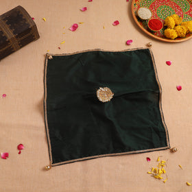 Handcrafted Lace Work Pooja Thali Cover 26