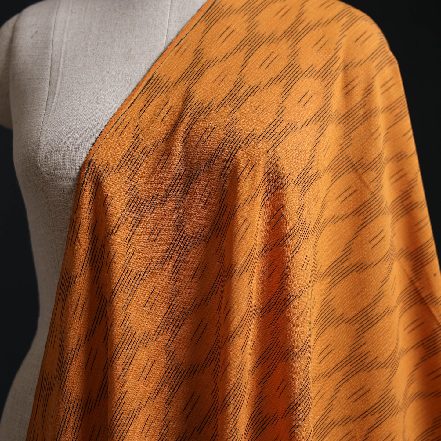 Pochampally Ikat Weave Cotton Fabric 05