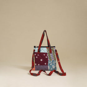 Handmade Quilted Patchwork Sling Bag 31