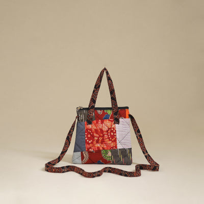 Handmade Quilted Patchwork Sling Bag 32