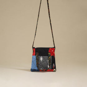 Handmade Quilted Patchwork Sling Bag 33