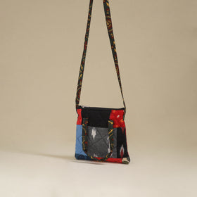 Handmade Quilted Patchwork Sling Bag 33