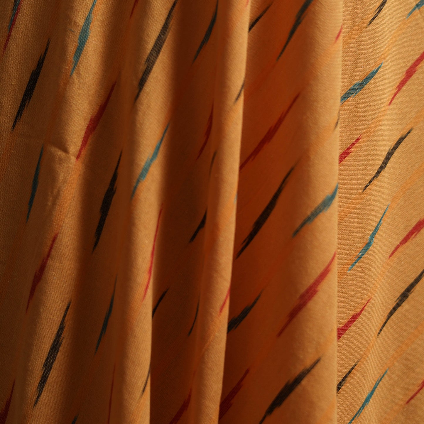 Pochampally Ikat Weave Cotton Fabric 08