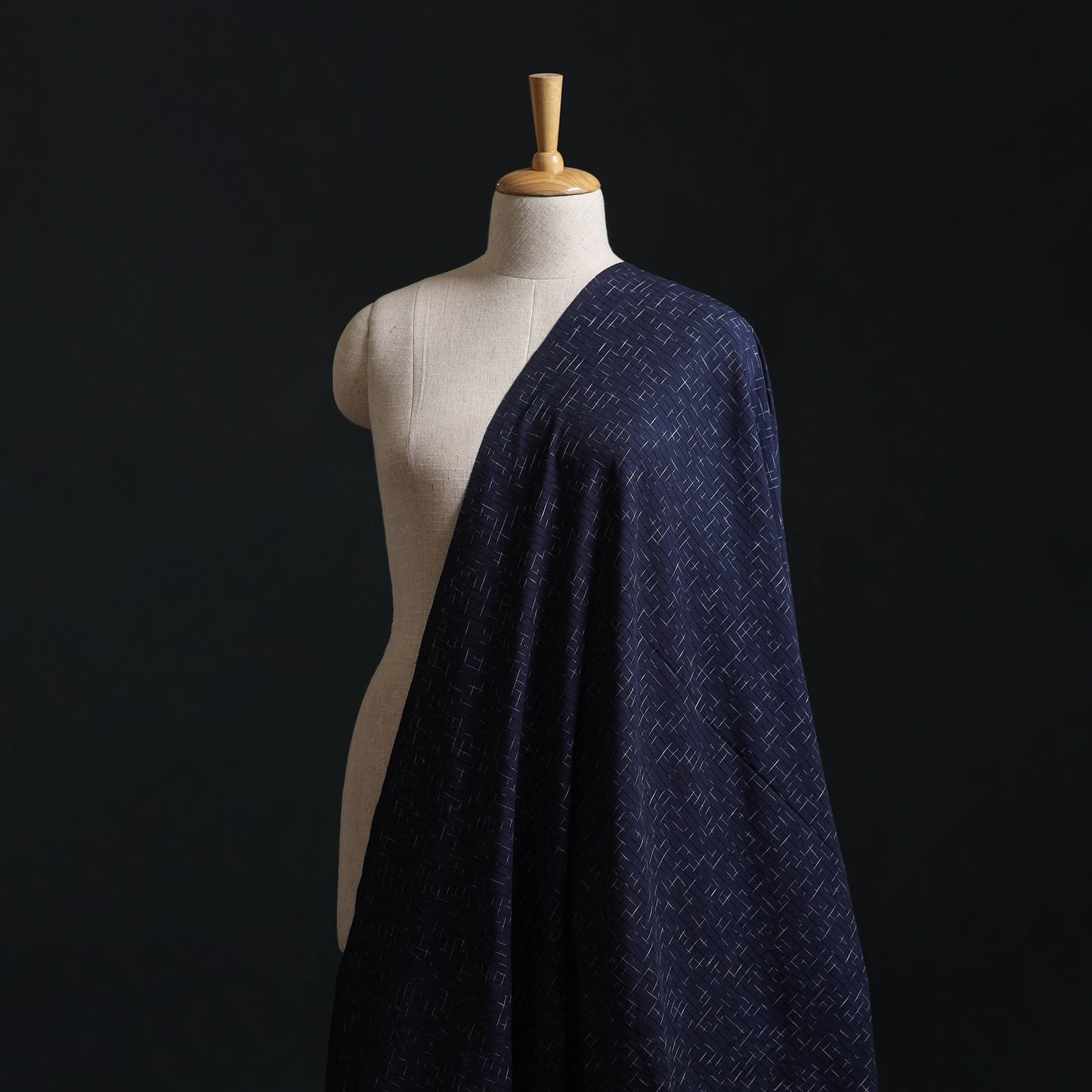 Pochampally Ikat Weave Cotton Fabric 09
