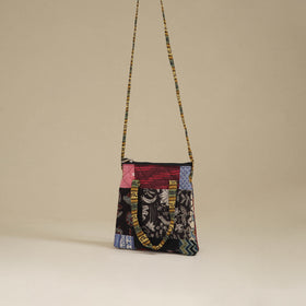 Handmade Quilted Patchwork Sling Bag 36
