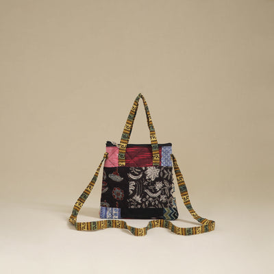 Handmade Quilted Patchwork Sling Bag 36