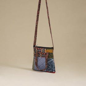 Handmade Quilted Patchwork Sling Bag 38